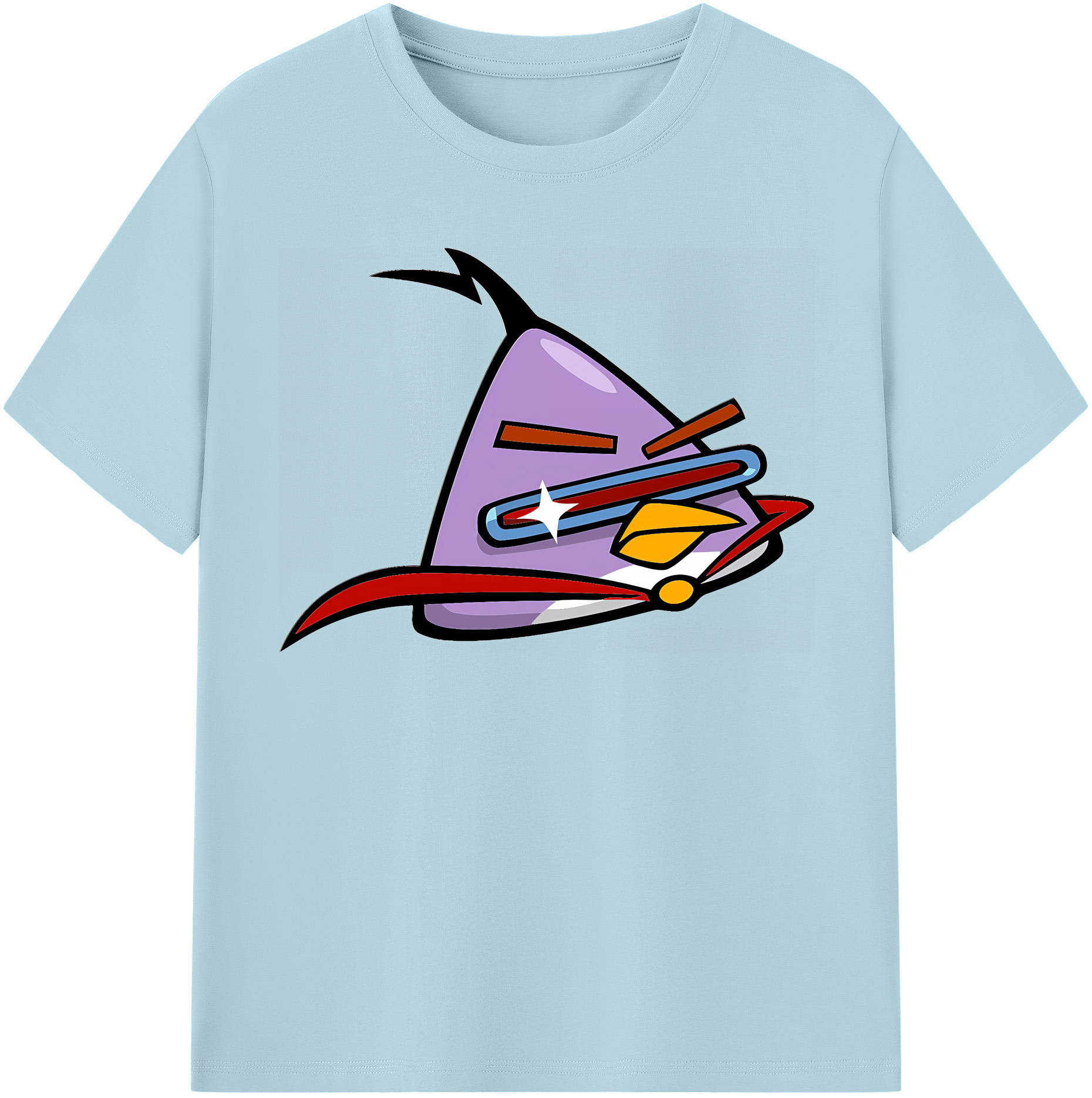 （画像用） Angry Birds アングリーバード 綿100％半袖Tシャツ（フロントプリント）